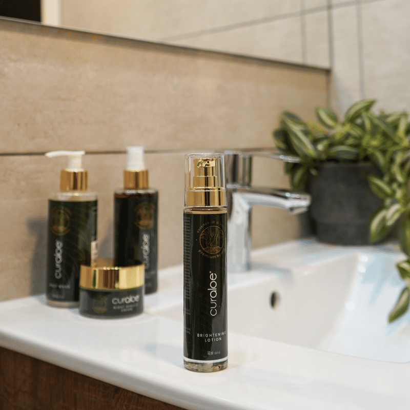 Natural Glow: Curaloe Face Brightening Lotion - The Best Face Serum
