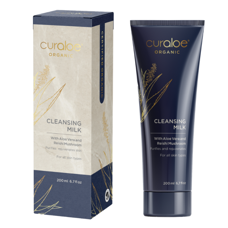 Anti-Inflammatory Curaloe Cleansing Milk - Restores and Protects
